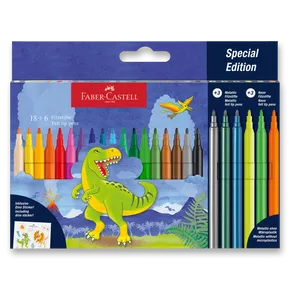 Fixy Faber-Castell Dinosaurus 24 farieb